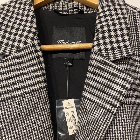 Madewell Oversized Dorset Blazer in Adkins Plaid - Picture 4 of 6